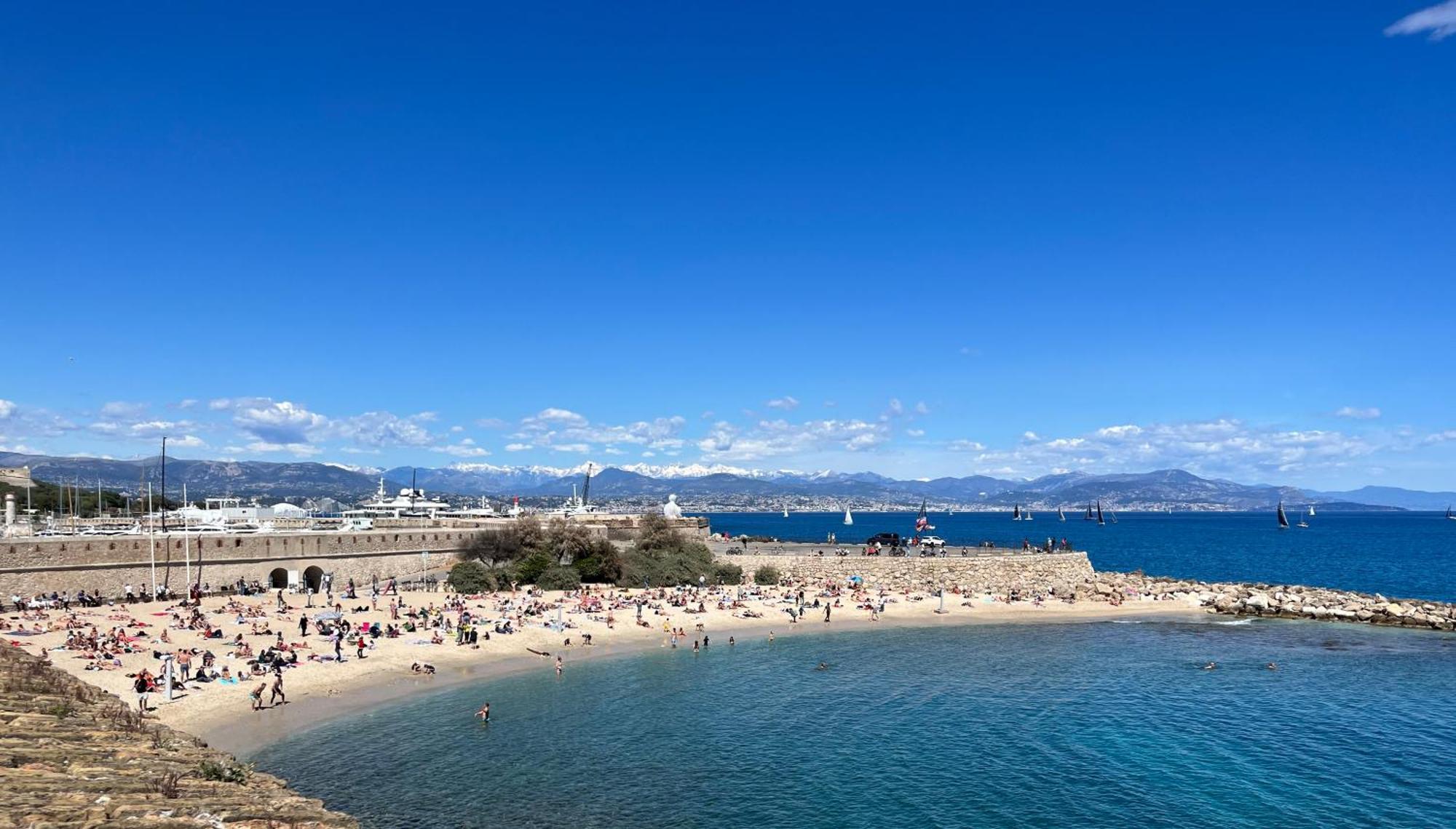 Antibes Carre D'Or Bastion Albert 1Er Vue Mer Екстер'єр фото